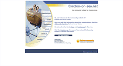 Desktop Screenshot of clacton-on-sea.net