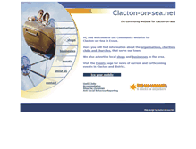 Tablet Screenshot of clacton-on-sea.net